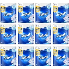 ® Selpak Kağıt Havlu Dev Rulo 12 Adet Süper Emici Özellikli Yüksek Kalite