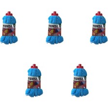 Belirtilmemiş Temsan Wellsoft Yedek Havlu Mop / Islak Mop / Paspas Ucu Başlığı - 5 Adet