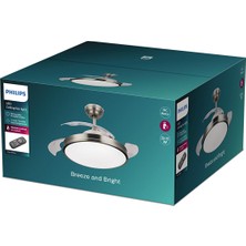 Atlas Dc Fan Ceiling 28W+35W Tw Nickel