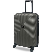 Anhelo Bowtie Abs Orta Boy Valiz Füme