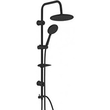 Acuba Yağmurlama Duş Kolonu Duş Robotu Mat Siyah 103558026