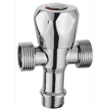 Çift Çikişli Çamaşir Musluk