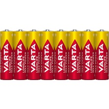 Longlife Max Power Pil Aa Kalem Lr6 Piller (8'li Paket) Yüksek Performanslı Alkalin Piller - Almanya'da Üretilmiştir -