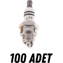 100 Adet Kısa Paso Buji 2 Zamanlı Benzinli Motorlar Için (Tırpan, Motorlu Testere)