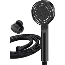 Paris Siyah Lüks Duş Seti