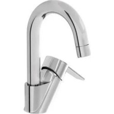 Nora S Lavabo Bataryası Döner Borulu A42876 Gümüş