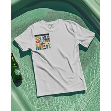 Summer Vibes Oversize Tişört – Caglisa Özel Tasarım