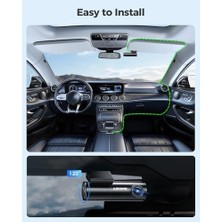 1296 P Çizgi Kamı, Wifi Mini Gizli Araba Kamera Ile, Gece Görüşlü Ses Kontrolü Araç Kaydedici, Wdr, Döngü Kayıt, G-Sensor, Süper Kapasitör (M300)