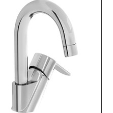 Artema Win S Döner Borulu Lavabo Bataryası A42584 Uzun Çıkış Ucu ve Debi Limitörlü Özel Kartuş