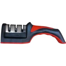 3 Aşamalı Profesyonel Elmas Seramik Tungsten Bıçak Bileme Aleti | Taşınabilir & Ergonomik Yapı