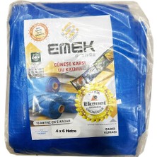 Belirtilmemiş Emek Çadır Kumaşı Branda Tente Uv Güneşlik Gölgelik Koruma Yağmur Su Geçirmez - 4x6 Metre - 1 Paket