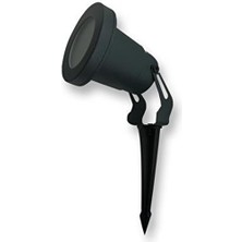 Gu-10 Duylu Antrasi̇t Gövde  Kazikli Çi̇m Armatürü IP44 RDS-1001-A