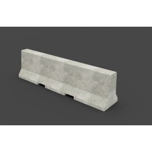 BYR Ho Ölçek Detayları - Beton Karayolu Bariyerleri (Sadece Plastik Aparattır!!!) 3D