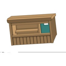 BYR Model Xmas Duruşu, Ölçek 1:87 (H0) (Sadece Plastik Aparattır!!!) 3D