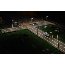 BYR Modern G-Ölçekli Sokak Lambası (Sadece Plastik Aparattır!!!) 3D