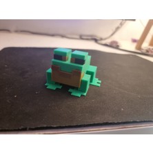 BYR Minecraft Kurbağası (Sadece Plastik Aparattır!!!) 3D