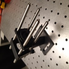 BYR Thorlabs Tarzı Kafes Montajı Için Optik Deklanşör / Kiriş Bloğu (Sadece Plastik Aparattır!!!) 3D