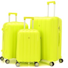 Üçlü Polipropilen Valiz Seti V305 Açık Sarı