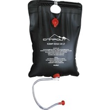 Nurgaz Campout 20 LT Kamp Duşu Güneş Enerjili Su Isıtma Özelliği ile Pratik Kullanım