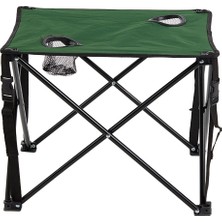 Belirtilmemiş Katlanır Kamp Masası 47 cm Yeşil