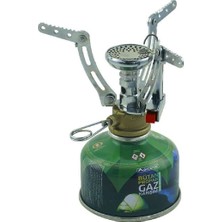 Çakmaklı Mikro Cep Ocak + Kamp Gaz Kartuşu 450 gr Set - Orcamp KTS450 + CK194
