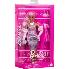 Barbie Deluxe Style Pembe Saçlı Bebek HYV25