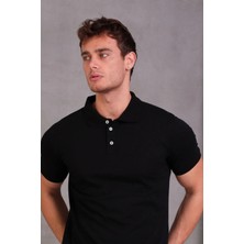 Fy Butik Erkek Slim Fit Pamuklu Yumuşak Doku Nefes Alan Kumaş Yakalı Tişört