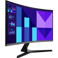 Samsung Essential 27'' 100 Hz (HDMI+VGA) Full HD Curved Monitör LS27D390GAUXUF