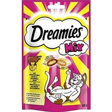 Renkli ve Lezzetli, Sığır ve Peynir Aromalı Kedi Ödül Maması