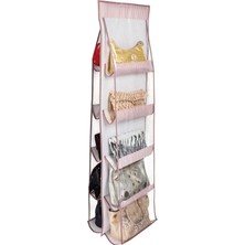 Geniş 10 Cepli Çanta Saklama Organizeri, 125X37CM, Şık ve Pratik Düzen Sağlar