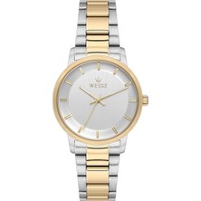 Wesse WWL303504 Kadın Kol Saati Pilli Quartz 32 mm Metalik Gri Çelik Kasa 5 ATM