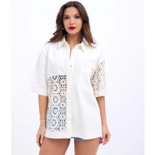 Fy Butik 6953 Gömlek-Beyaz