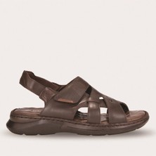 Forelli Berkay-G Erkek Sandalet Kahve