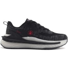 Lumberjack Seraton 4Fx Erkek Sneaker Ayakkabı - Siyah-Kırmızı