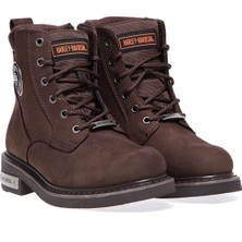 Harley Davidson Jim Erkek Koyu Kahverengi Nubuk Bot
