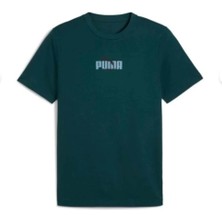 Puma Graphic Tee Baskılı Günlük T-Shirt Yeşil 68803275