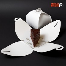 Lady Adet Pasta Beyaz 25 Adet ( 12X12X15 cm )