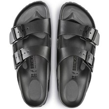 Birkenstock Arizona Eva Metallic  Kadın Gri Slider Terlik 1001498-20006