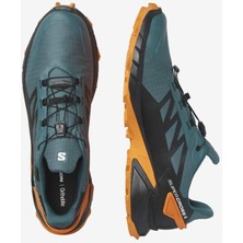 SALOMON SUPERCROSS 4 GTX L47119800 ERKEK PETROL YEŞİL Outdoor Ayakkabı