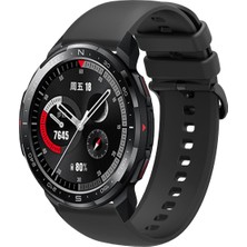 Tagomoon Honor Watch Gs Pro Uyumlu Kordon Yumuşak Dokulu Soft Renk Tokalı Silikon Kayış