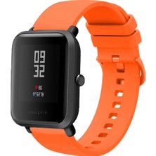 Kreton Amazfit Bip Bipu Bips Bip3 ile Uyumlu Kordon Jel Silikon Tokalı Kayış