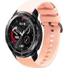 Tagomoon Honor Watch Gs Pro Uyumlu Kordon Yumuşak Dokulu Soft Renk Tokalı Silikon Kayış