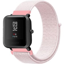 Kreton Amazfit Bip Bipu Bips Bip3 ile Uyumlu Kordon Cırt Cırtlı Spor Kumaş Kayış