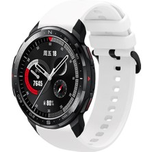Tagomoon Honor Watch Gs Pro Uyumlu Kordon Yumuşak Dokulu Soft Renk Tokalı Silikon Kayış