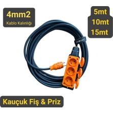 Elektrikli Araç Şarj Uzatma Kablosu 4mm2, 16A, 5mt | 10MT | 15MT | 20MT | 25MT