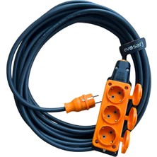 Elektrikli Araç Şarj Uzatma Kablosu 4mm2, 16A, 5mt | 10MT | 15MT | 20MT | 25MT