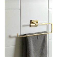 Gold Havluluk Pirinç Malzeme Parlak Altın Modern Tasarım Askılık