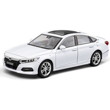 Star Clothes 1:24 Honda Accord Alaşım Modeli Ses ve Işık Araba Süsleme Oyuncak (Yurt Dışından)