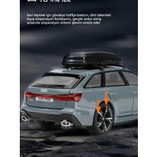 Star Clothes 1:32 Audi Rs6 Alaşımlı Oyuncak Araba Modeli Vagon Ses ve Işık Süsleri (Yurt Dışından)