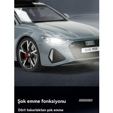 Star Clothes 1:32 Audi Rs6 Alaşımlı Oyuncak Araba Modeli Vagon Ses ve Işık Süsleri (Yurt Dışından)